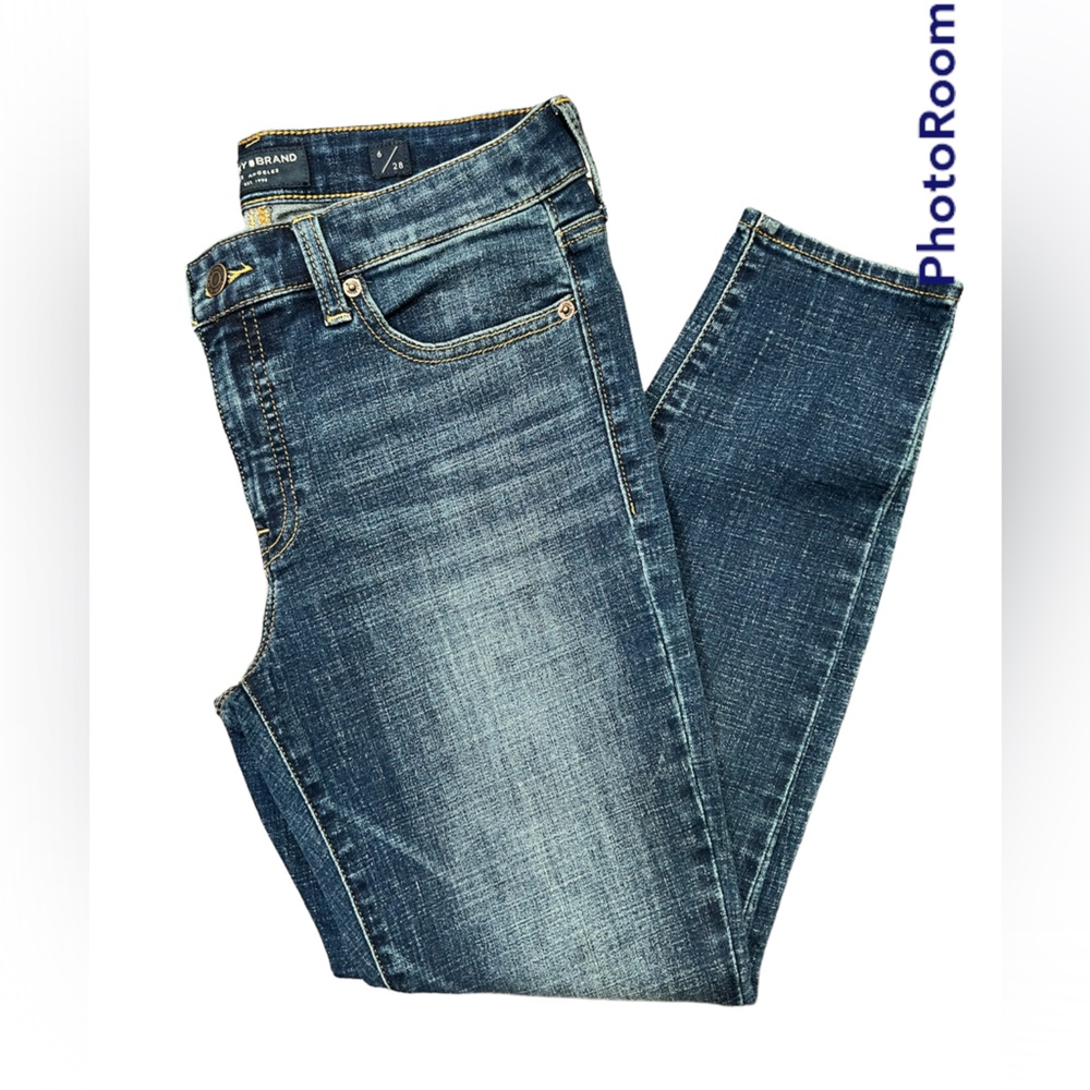 NEW Lucky Brand Ava Mid Rise Crop Jeans • 6